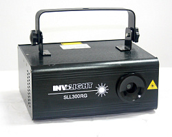 Involight SLL300RG - лазерный эффект, красный 100 мВт, зелёный 50 мВт, синий 80 мВт