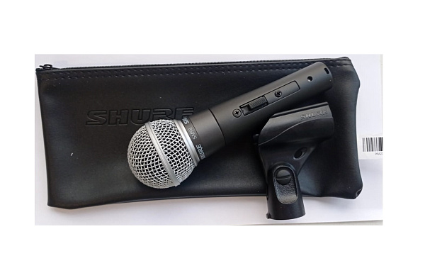 SHURE SM58S - Микрофон вокальный динамический с выключателем