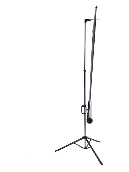 [LMV-100105] Экран на штативе Lumien [Master View] 244x244 см (131") Matte White FiberGlass черн. кайма по периметру, устойчивый штатив 1:1