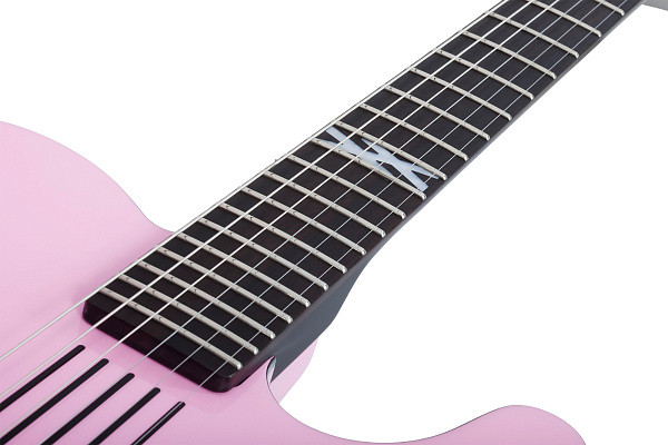 Электрогитара SCHECTER [PT-MGK HP] электрогитара 6-струнная, именная модель Machine Gun Kelly, корпус: ольха, гриф: клён, накладка: черное дерево, 24 лада , цвет: HOT PINK (HP)