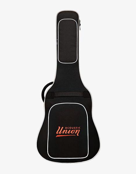 Acoustic Union 0230A-BK - Чехол для акустической гитары черный, утеплитель 30мм.