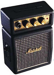 MARSHALL MS-2C MICRO AMP (CLASSIC) Усилитель гитарный транзисторный, микрокомбо, мощность 1 Вт.