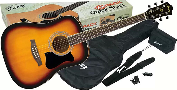IBANEZ V50NJP VINTAGE SUNBURST Гитарный набор, цвет санберст.