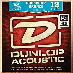 Dunlop DAP1254 - Комплект струн для акустической гитары