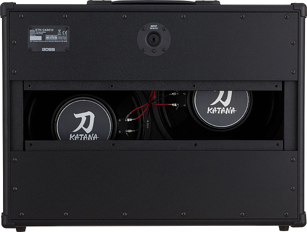 Гитарный кабинет Katana Cabinet BOSS [KTN-CAB212] 212 (2x12"), 100 Вт, 8 Ом, вес 22 кг.