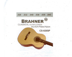 BRAHNER CS-028SP (28-43) Струны для классической гитары, нейлон, натяжение нормальное
