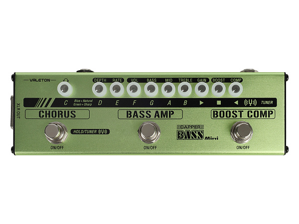 Dapper Bass Mini Valeton MES-2 - Гитарная бас педаль 