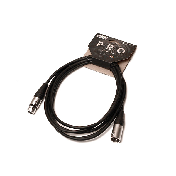 NordFolk NMC PRO/3M - кабель микрофонный XLR(F) <-> XLR(M), каб Canare Ø 6 мм, разъем REAN, 3 метра