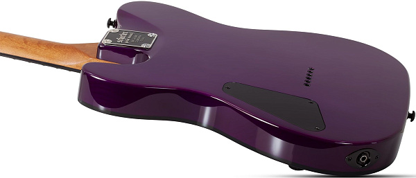 Электрогитара SCHECTER [PT STANDARD PBB] электрогитара 6-струнная, корпус: красное дерево, топ из капа, гриф: печеный клен, накладка: палисандр, 22 лада, цвет Purple Burst Burl (PBB)