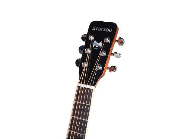 STARSUN DG250k - акустическая гитара, цвет натуральный глянцевый