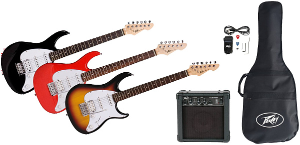 PEAVEY Raptor Plus Pack Black - Электрогитара шестиструнная