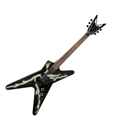 Dean BBOLTF Электрогитара, 22 лада, 24 3/4, HH, 2V+1T, floyd rose, цвет - черный (молния).
