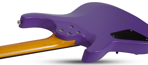 Электрогитара SCHECTER [C-6 DELUXE SDPRPL]  электрогитара 6-струнная, корпус: липа, гриф: клен, накладка: палисандр, 24 лада, цвет Satin Dark Purple (SDPRPL)