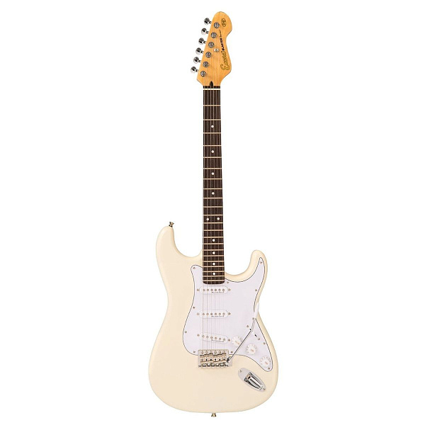 Encore E6VW - Электрогитара Stratоcaster, цвет белый