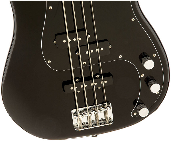 FENDER SQUIER AFFINITY PRECISION BASS PJ RW BLACK - Бас-гитара