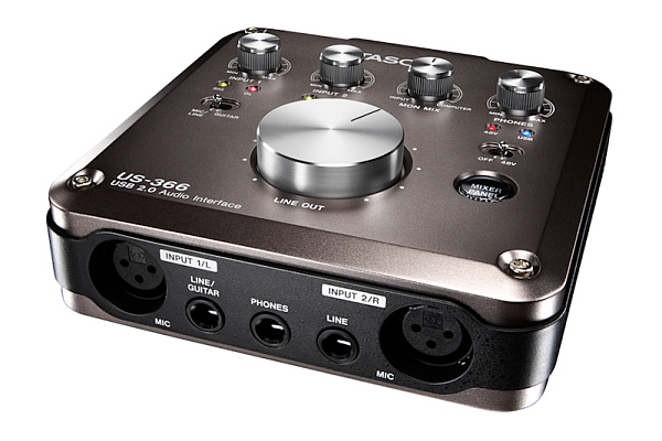TASCAM US-366 Внешняя звуковая карта USB 