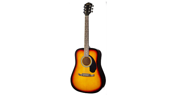 FENDER FA-125 Dreadnought, SB WN - акустическая гитара