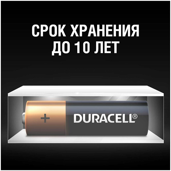 DURACELL LR6 BASIC CN уп 2 шт - Батарейка тип AA