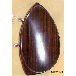 WBO VC05Rh-4/4 Подбородник для скрипки, модель Teka, крепление Hill, палисандр