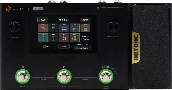Hotone Ampero One - напольный процессор эффектов