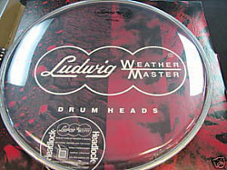 Пластик для барабана LUDWIG LW4116 16" Heavy, прозрачный