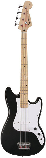 FENDER SQUIER AFFINITY BRONCO BASS MN BLACK - Бас-гитара 4 струны