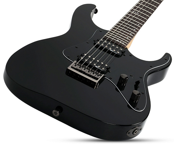 Электрогитара SCHECTER [BANSHEE-6 SGR BY SCHECTER BLK] электрогитара 6-струнная, с чехлом, корпус: липа, гриф: клен, накладка: палисандр, 24 лада, цвет Black (BLK)