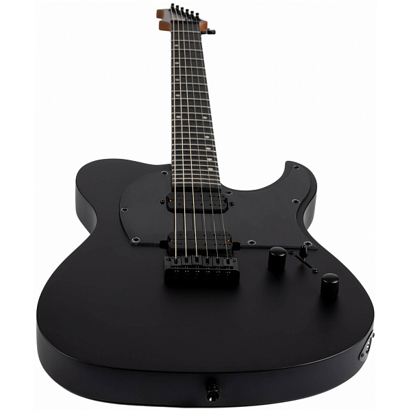 SPIRA T-400 MBK - Электрогитара Telecaster, цвет черный матовый