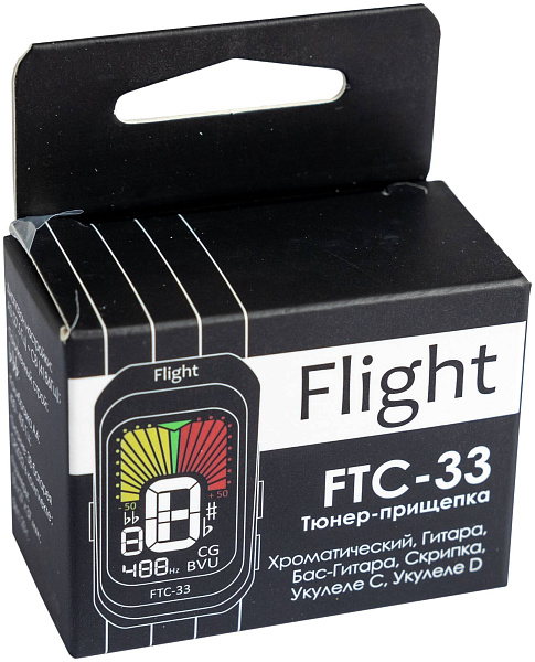 FLIGHT C-120 BK PACK - Гитара классическая в наборе
