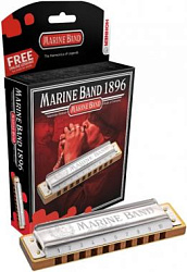 Hohner Marine Band 1896\20 F\"Фа" губн.гарм.(M1896066x)
