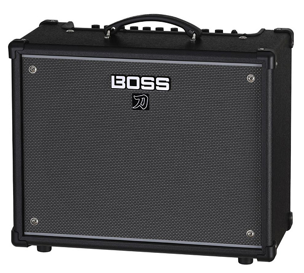 Гитарный комбоусилитель BOSS [KTN50 GEN3 EX] серии Katana EX, 50 Вт, расширенный функционал для сцены, встроенный процессор эффектов (6 типов усилителя, 5 секций эффектов)