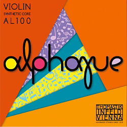 Thomastik AL100 Alphayue Комплект струн для скрипки 4/4, среднее натяжение