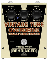 Behringer VT911- педаль эффектов классического лампового овердрайва