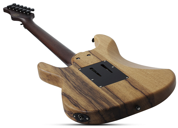 Электрогитара SCHECTER [SUN VALLEY SUPER SHREDDER EXOTIC BLACK LIMBA BL] электрогитара 6-струнная, корпус: черная лимба, гриф: венге, накладка: черное дерево, 24 лада, цвет: Black Limba (BL)