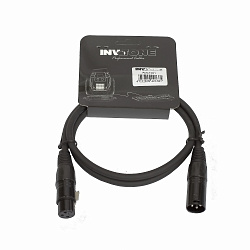 INVOTONE ADC1001 DMX-кабель с разъемами XLR F - XLR M 1 метр