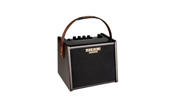 Nux AC-25 Комбоусилитель для акустической гитары, 25Вт, аккумуляторный