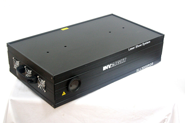 Involight SLL3000RGB - лазерный эффект, 2000 мВт RGB, DMX-512, ILDA, PC, кейс