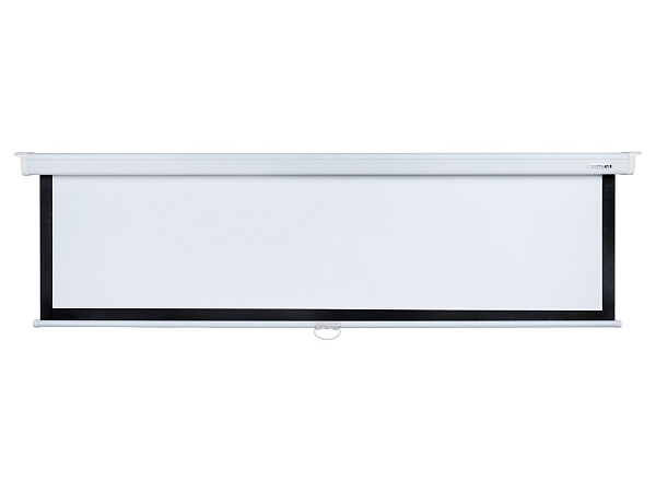 [LMP-100120] Настенный экран Lumien [Master Picture] 177х180см (раб.область 98х172 см) (78") Matte White FiberGlass (белый корпус) черн. кайма по периметру, возможность потолочн./настенного крепления, черн. кайма сверху 75 см 16:9