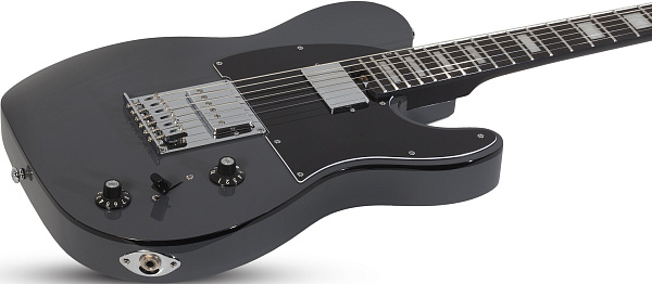 Электрогитара SCHECTER [PT EX DORIAN GRAY DG] электрогитара 6-струнная, баритон, корпус: ньятон, гриф: клен, накладка: черное дерево, 22 лада, цвет: Dorian Gray (DG)