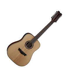 Dean NSD12 GN Электроакустическая 12-струнная гитара, дредноут, EQ, тюнер, ель, цвет натуральный.
