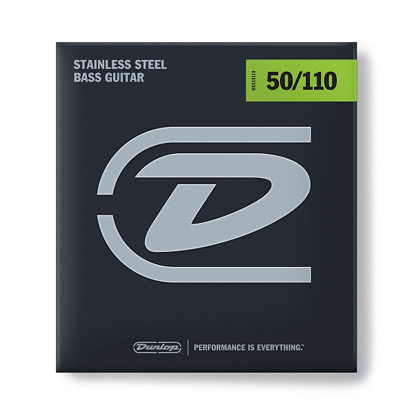 Dunlop DBN50110 - Струны для бас-гитары 50-110, Heavy, никелированные
