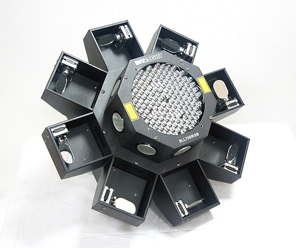 Involight SLL700RGB - лазерный центральный эффект, 1300 мВт RGB, DMX-512, кейс