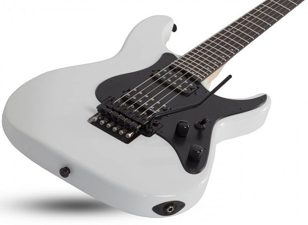 Электрогитара SCHECTER [SUN VALLEY SUPER SHREDDER FR WHT] электрогитара 6-струнная, корпус: красное дерево, гриф: клен, накладка: палисандр, 24 лада, FloydRose цвет: White (WHT)