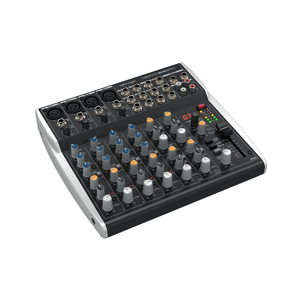 BEHRINGER XENYX 1202SFX - Аналоговый микшер, 12 каналов, 4 микрофонных предусилителя, USB