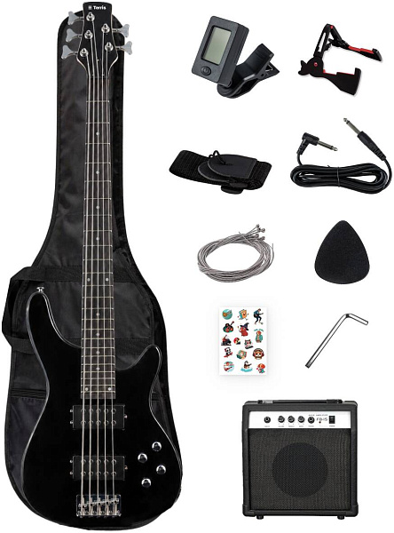 TERRIS SET-HSS BK - Бас-гитара 5 струн