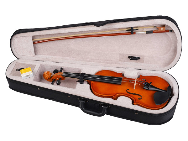 FVP-01A-1/2 Скрипка студенческая 1/2, с футляром и смычком, Foix
