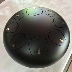 Foix FTD-128C-BK - Глюкофон, 30см, До мажор, черный