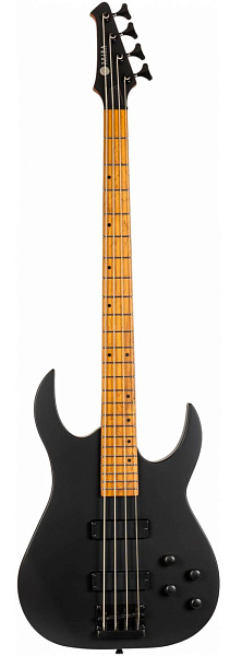 SPIRA B-400 MBK - Бас-гитара Double cut, цвет чёрный матовый