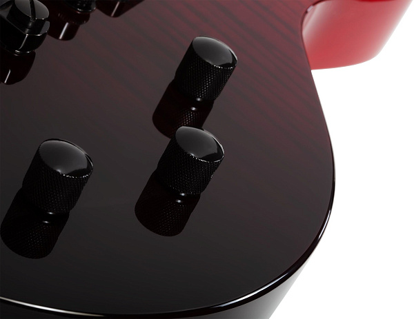 Электрогитара SCHECTER [SOLO-II STANDARD BB] электрогитара 6-струнная, корпус: красное дерево, топ из капа, гриф: печеный клен, накладка: палисандр, 22 лада, цвет BloodBurst (BB)