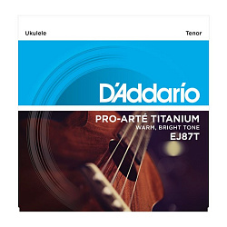 D'ADDARIO EJ87T Titanium Струны для укулеле Tenor